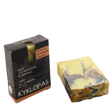Olive Oil Soap with Sandalwood & Cinnamon Olive Oil Soap with Sandalwood & Cinnamon