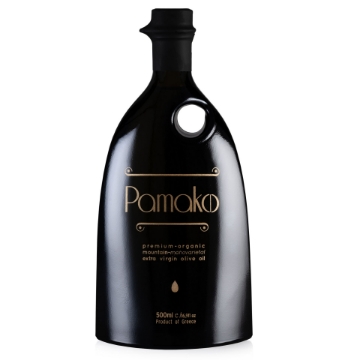 Pamako Tsounati Monovariëtale Extra Vierge Olijfolie uit de Bergen 500 ml | Griekse Extra Vierge Olijfolie met een hoog fenolgehalte uit Kreta, met 2081 mg/kg polyfenolen