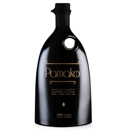 Pamako Tsounati Monovariëtale Extra Vierge Olijfolie uit de Bergen 500 ml | Griekse Extra Vierge Olijfolie met een hoog fenolgehalte uit Kreta, met 2081 mg/kg polyfenolen