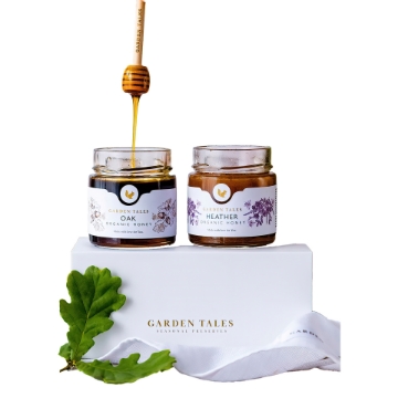 Greek Organic Honey Gift Set 2 x 234g Garden Tales Greek Organic Honey Gift Set 2 x 234g Garden Tales