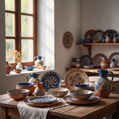 Afbeelding voor categorie Handgemaakte keramiek en kunst