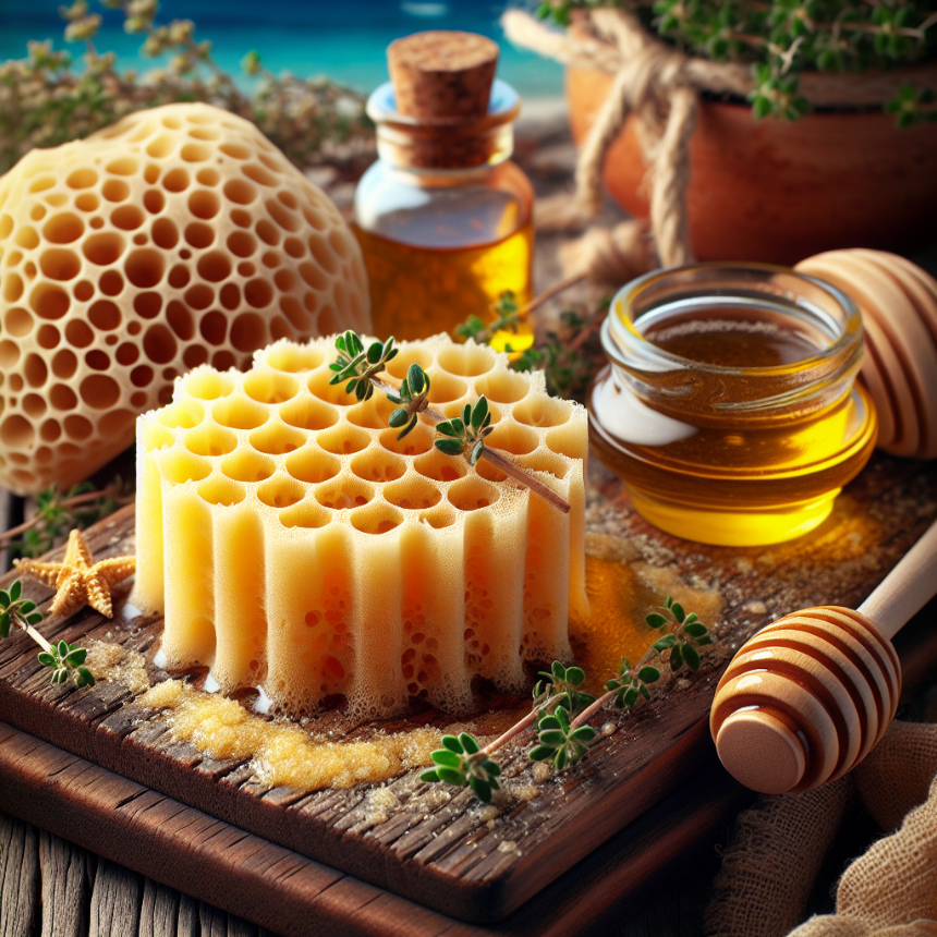 De Ultieme Luxe: Ontdek de Kalymnische Natuurlijke Zee Honingraat Spons