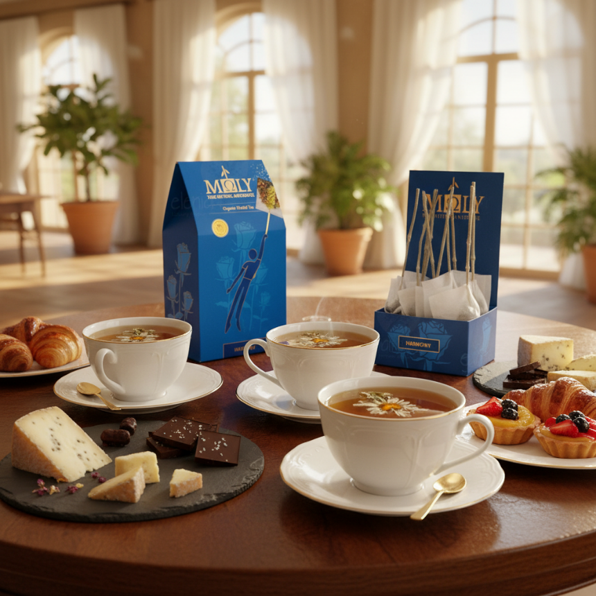 De Verfijnde Wereld van Kruidenthee: Een Gastronomische Gids voor de Luxe Keuken