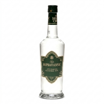 Varvayanni Ouzo Green 70cl - Zachte Griekse sterke drank 42% alcohol | Plomari Lesvos water, anijs aperitief, traditionele distillatie