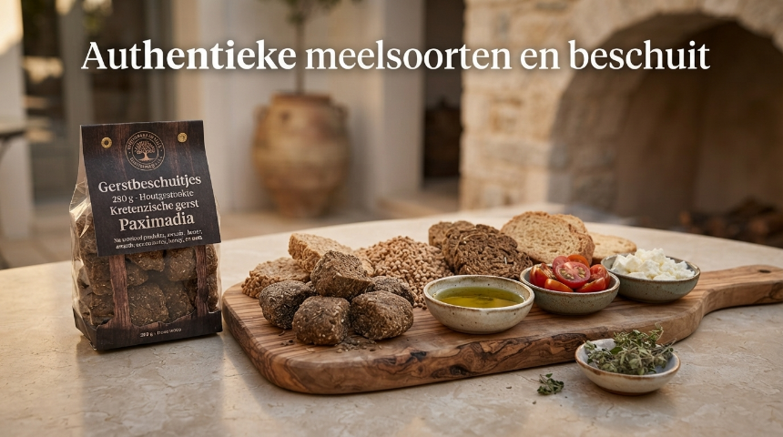 Luxe Gids voor Authentieke Meelsoorten en Beschuit: De Erfenis van Kretenzische Paximadia