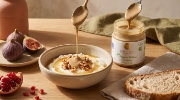 Samynthos MAX Activated Sprouted Raw Tahini, Evros Sesame, 200g on a clean ecommerce background