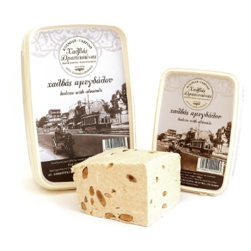 Chalvas Drapetsonas Handgemaakte Chalvas met hele amandelen 450 g