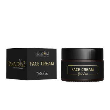 PANACEA3 Gezichtscrème uit de Gold-lijn met slakkenslijm 30 ml - Kretenzische slakkenmucin, voor alle huidtypen