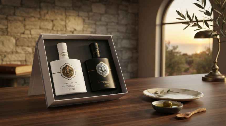 De Kunst van Luxe Schenken: De Governor Premium Extra Vergine Olijfolie Geschenkset voor Zakelijke Excellentie